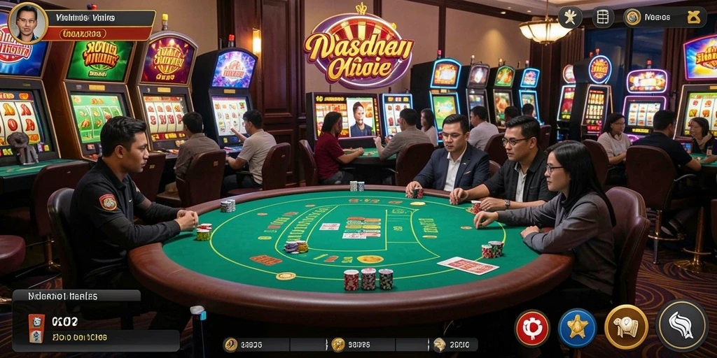 Tampilan antarmuka aplikasi 9WIN yang menarik.