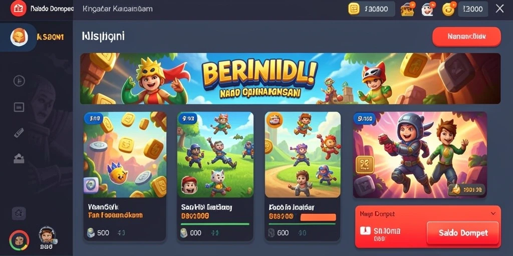 Tampilan antarmuka pengguna yang bersih dan menarik.