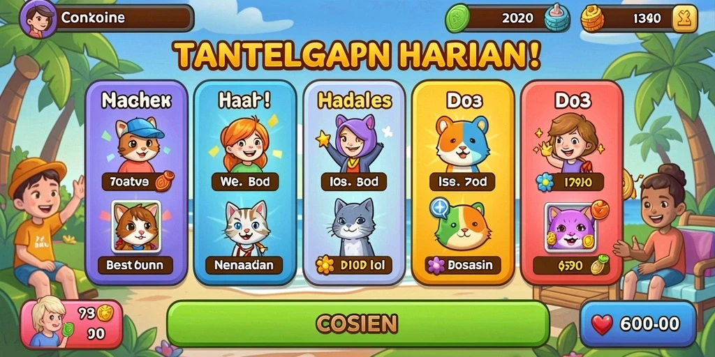 Tangkapan layar menampilkan gameplay yang menarik.