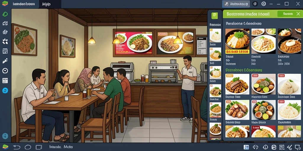 Tampilan grafis permainan yang menawan.