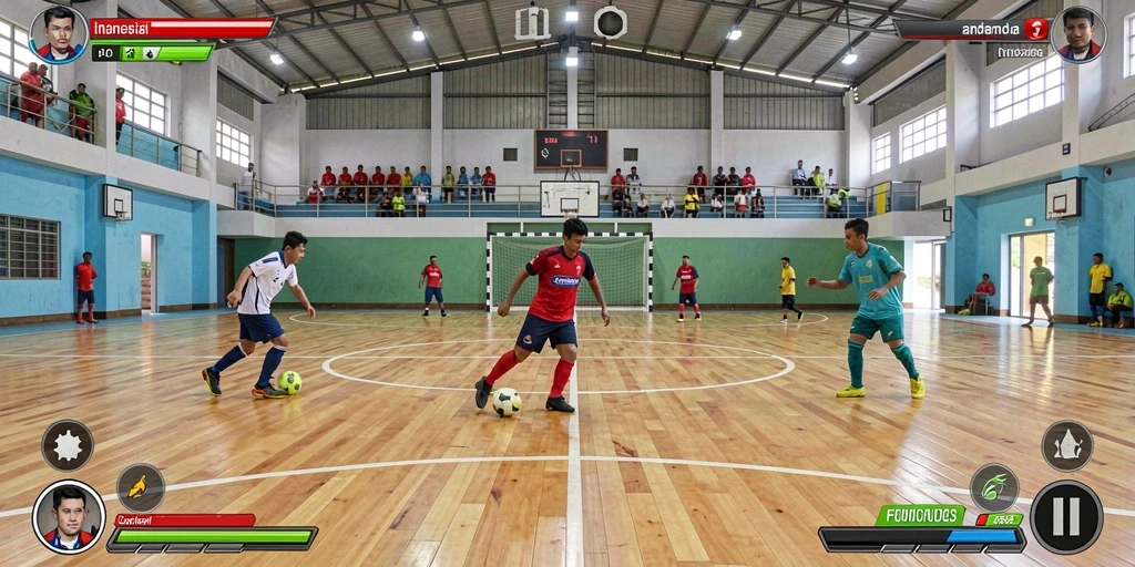 Tampilan antarmuka aplikasi yang menarik dan mudah dinavigasi.