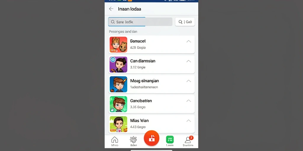 Tampilan antarmuka utama aplikasi JKTWIN yang menarik.