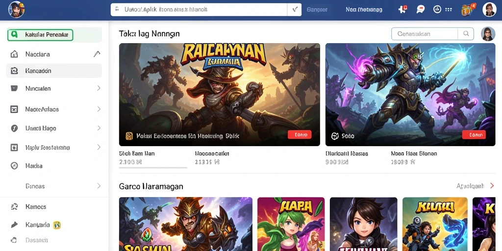 Tampilan antarmuka yang menarik dan user-friendly.