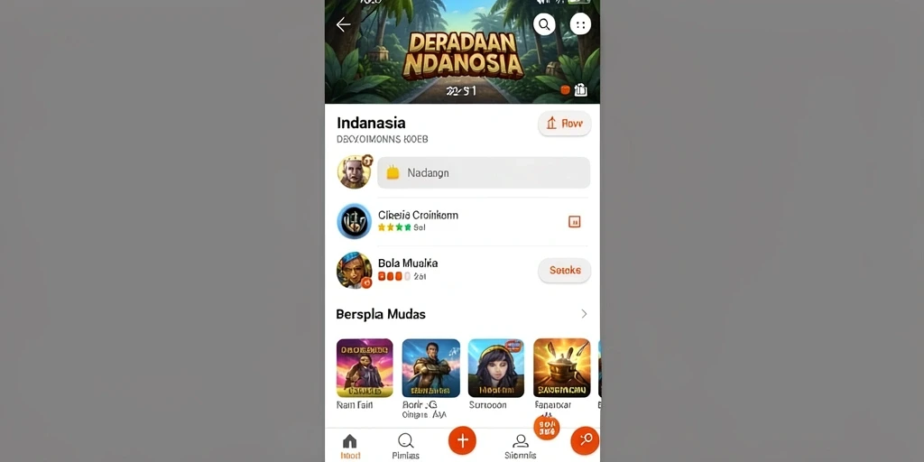 Tampilan antarmuka yang ramah pengguna.