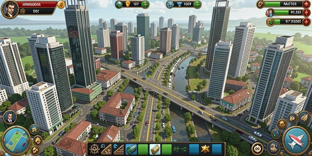 Pemandangan indah dalam gameplay MERDEKA138.