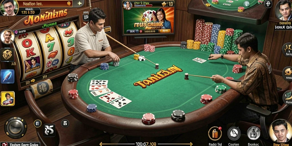 Tampilan antarmuka yang menarik dan modern.