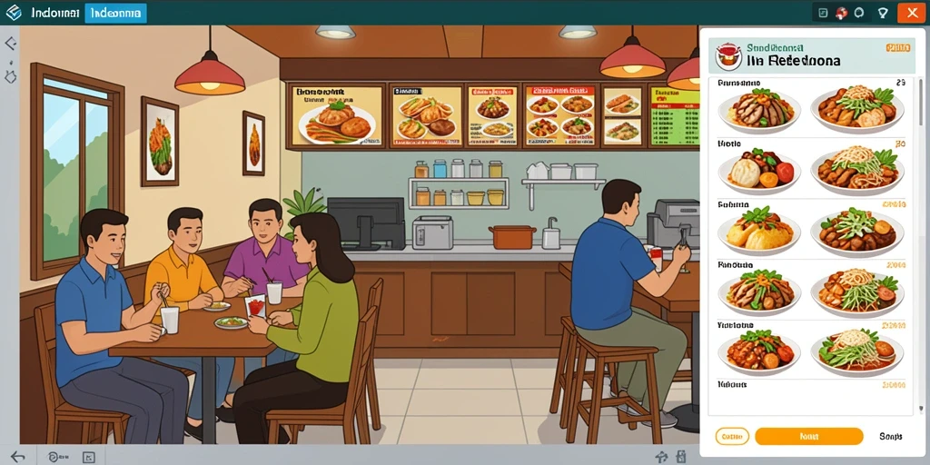 Tampilan antarmuka yang ramah pengguna dan menarik.