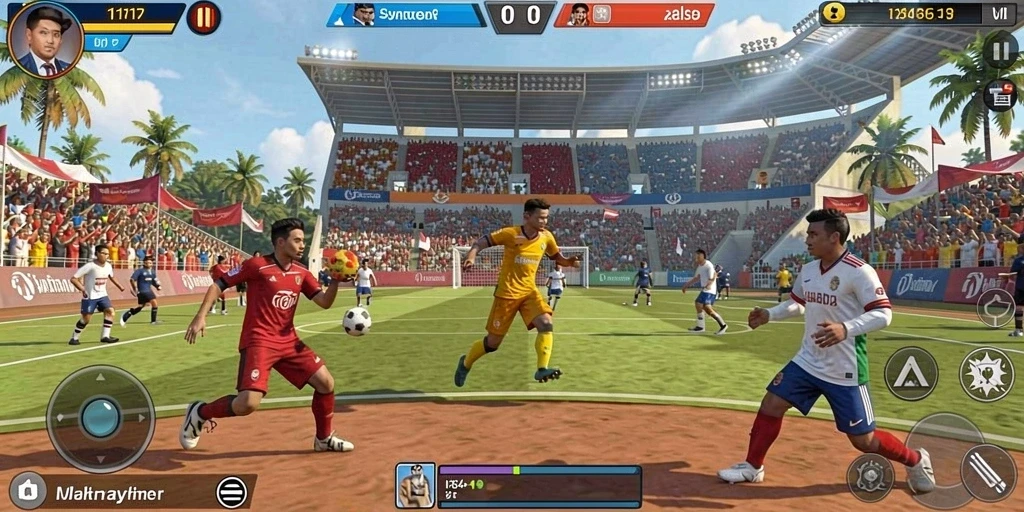Tangkapan layar yang menunjukkan dunia yang indah.