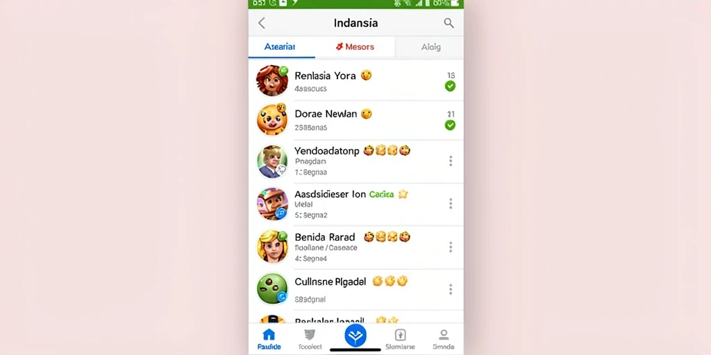 Tampilan antarmuka yang modern dan menarik.