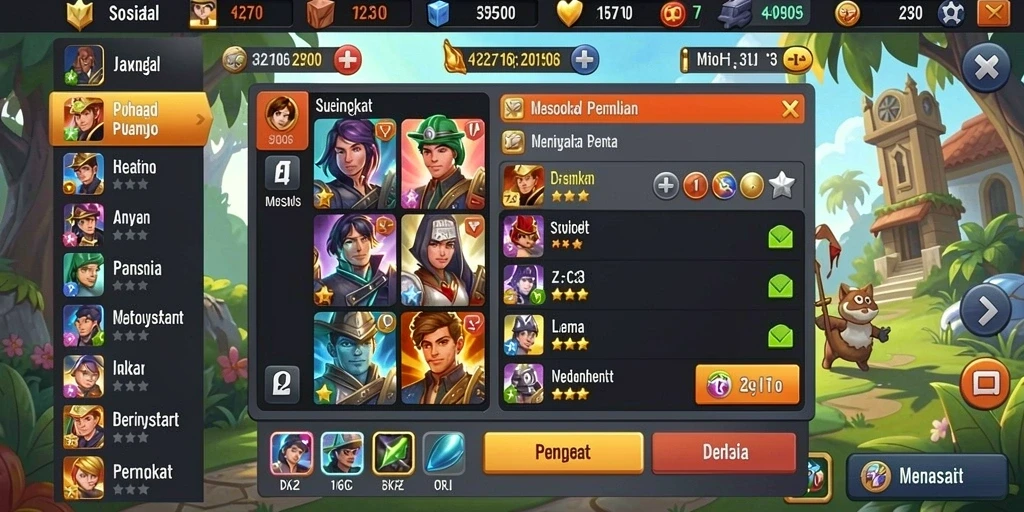Tampilan antarmuka SUNGAITOTO yang menarik dan user-friendly.