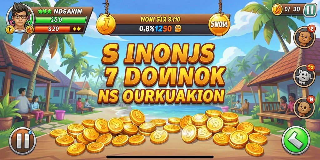Screenshot menampilkan karakter utama dalam aksi.