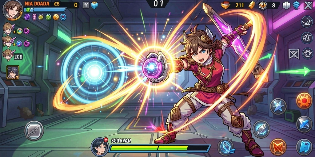 Screenshot menunjukkan grafik berkualitas tinggi dalam permainan slot.